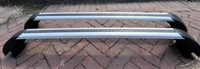 Originele Volvo V40 Dakdragers (Complete Set incl. Sleutels), Auto diversen, Ophalen, Gebruikt