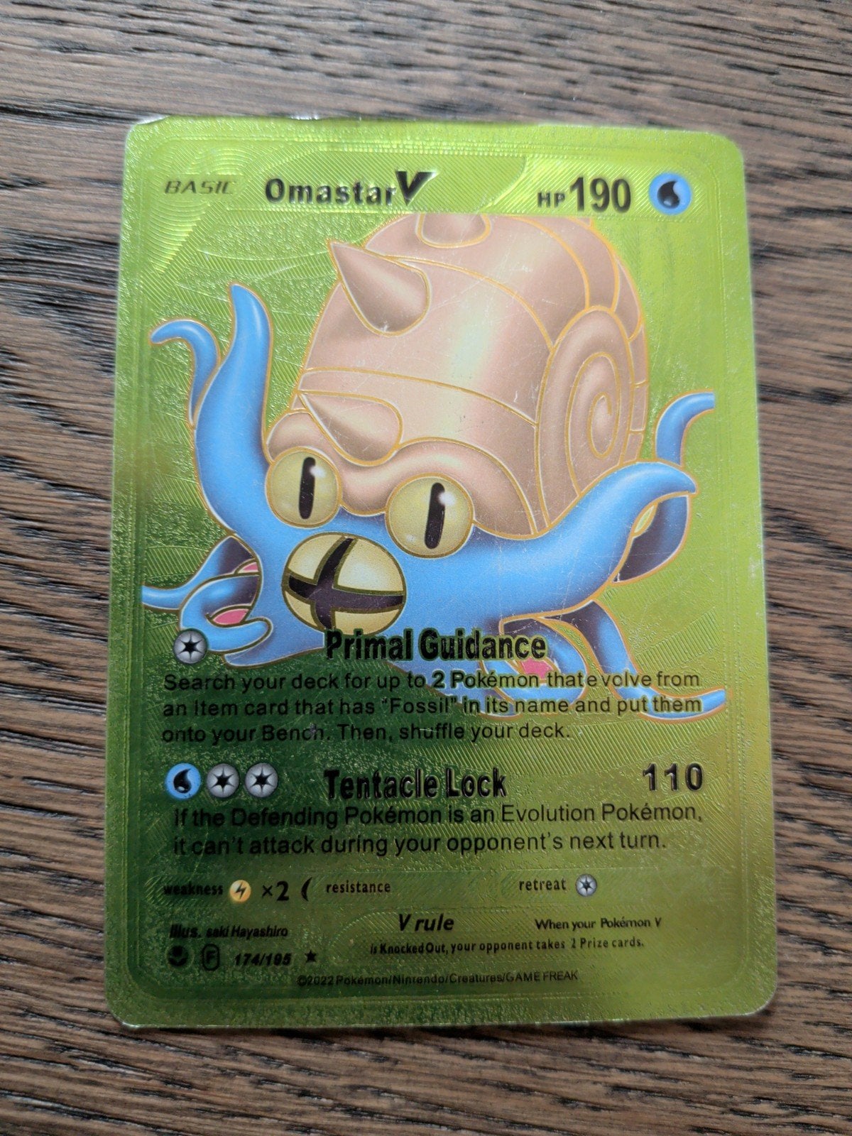 Pokemon Omastar V, Ophalen of Verzenden