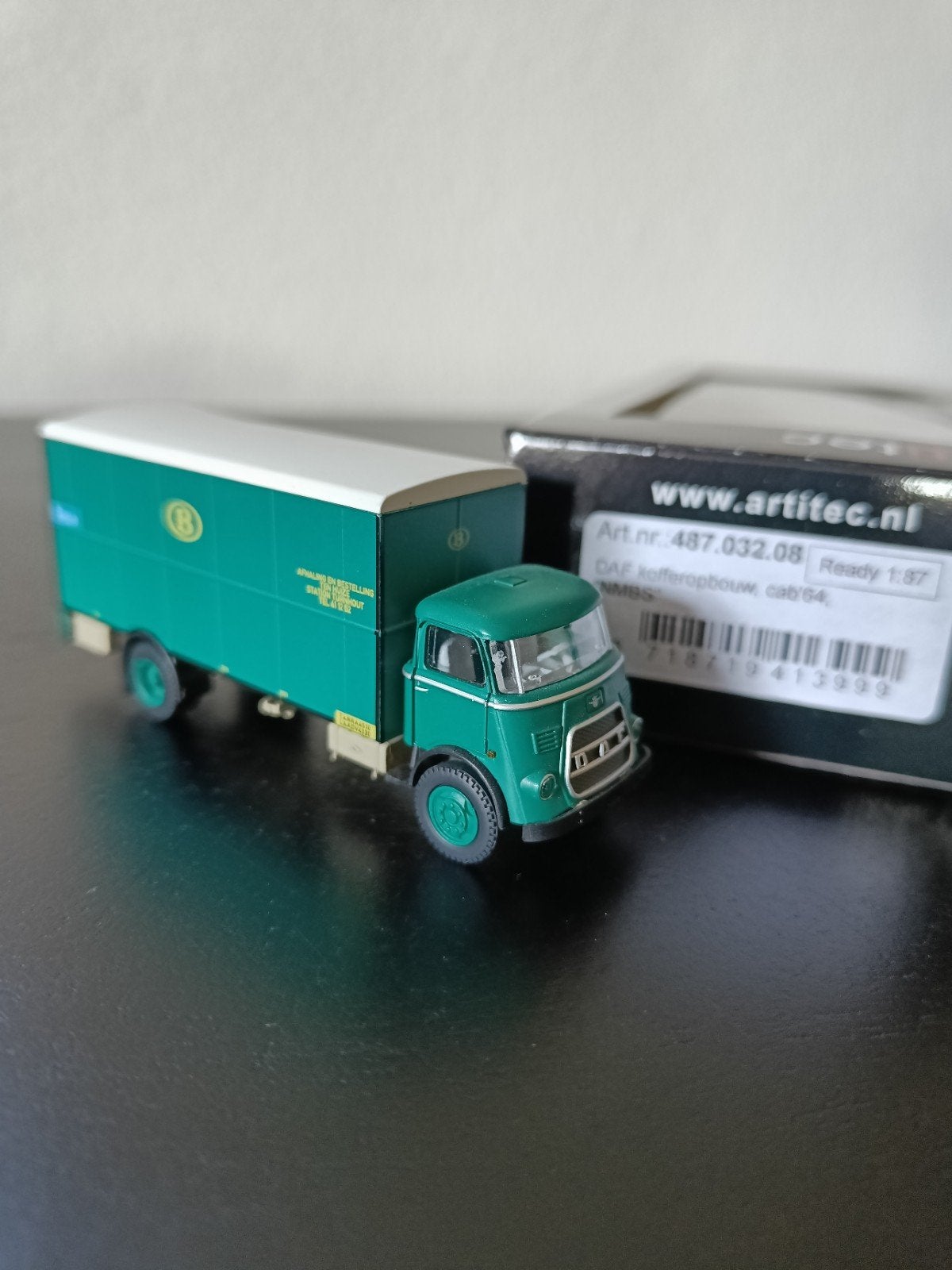Artitec Daf 64 NMBS 1:87, Ophalen of Verzenden, Zo goed als nieuw, Bus of Vrachtwagen, Overige merken