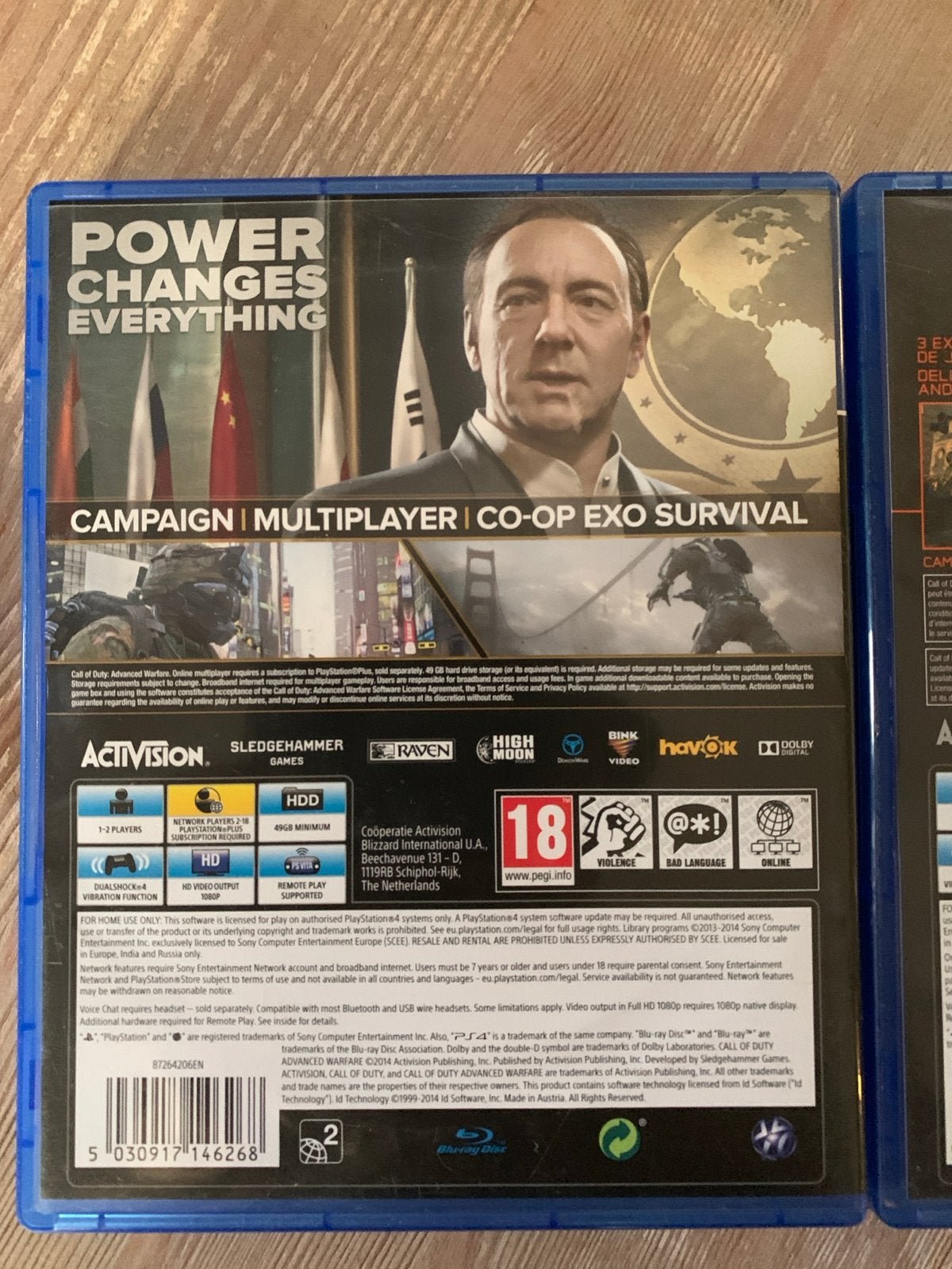 3 Call of Duty games PS4 WERKT OOK OP PS5, Shooter, Ophalen of Verzenden, Zo goed als nieuw, Eén computer