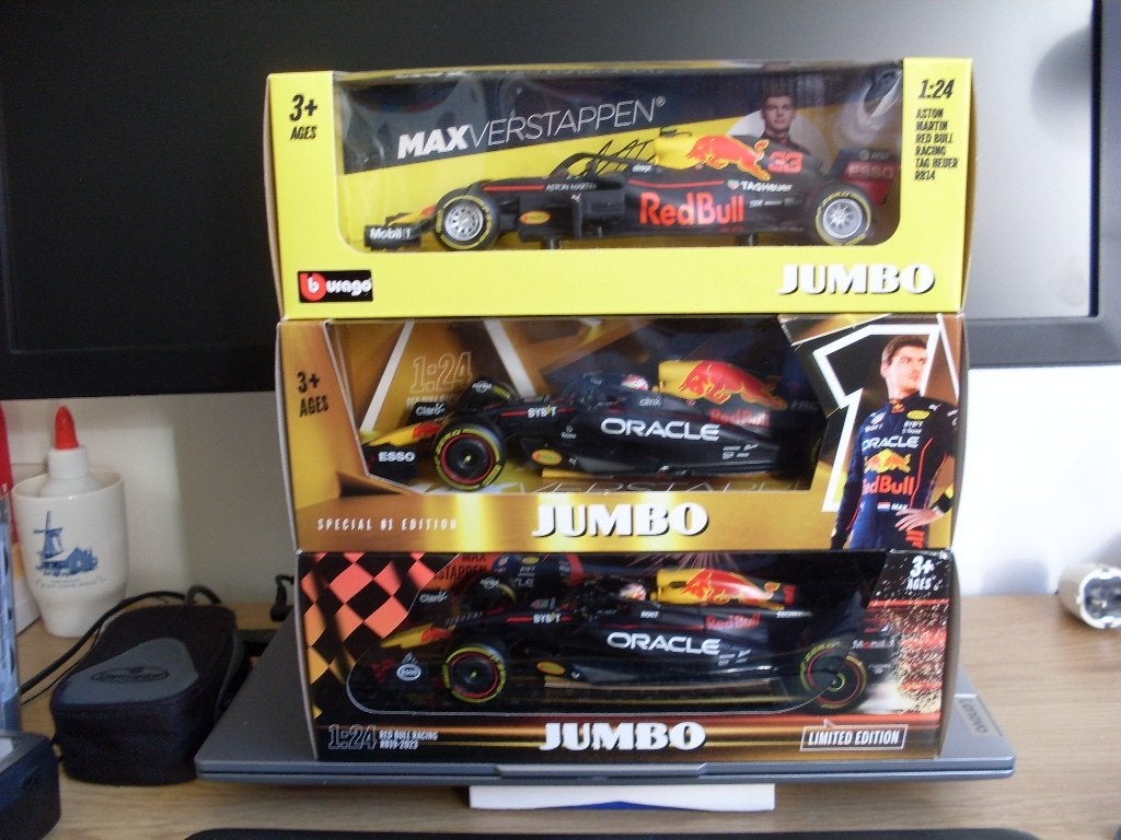 3 x Auto,s---Max-Verstappen-, Ophalen, Nieuw, Auto's