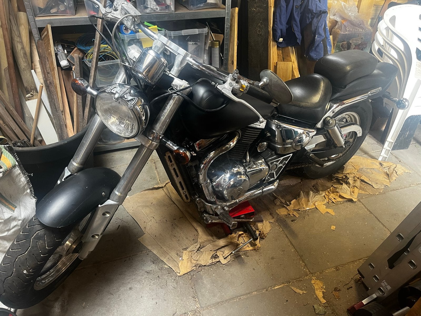 Suzuki marauder vz800 (klusmotor), Ophalen, Gebruikt