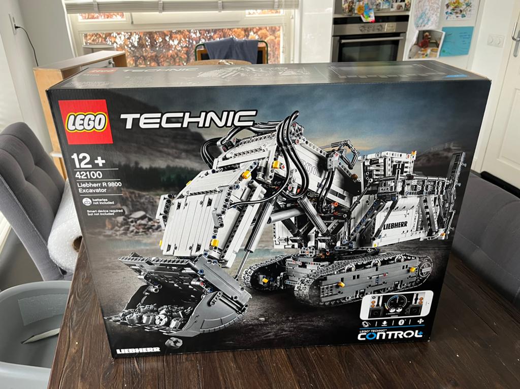 Liebherr R 9800 Excavator (42100) *NIEUW*, Lego, Nieuw, Ophalen of Verzenden, Technic