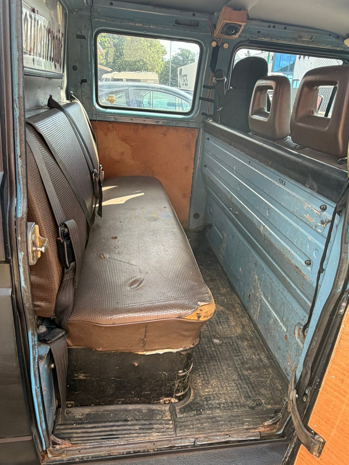 Volkswagen VW T3 Doka 1986 1.9 D Oldtimer belastingvrij, foto 11