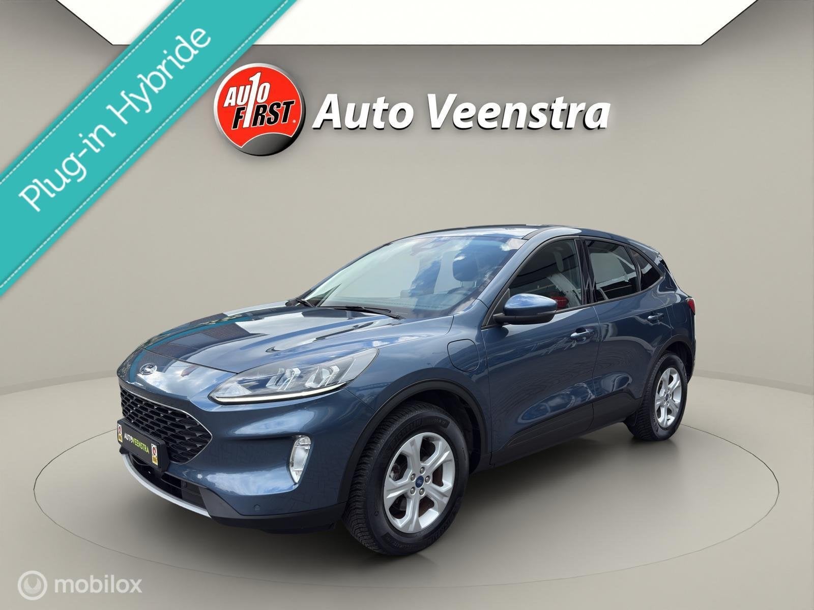Ford Kuga 2.5 PHEV Titanium|STOEL/STUUR.VERW|CARPLAY|PDC, Stof, Gebruikt, Zwart, 4 cilinders