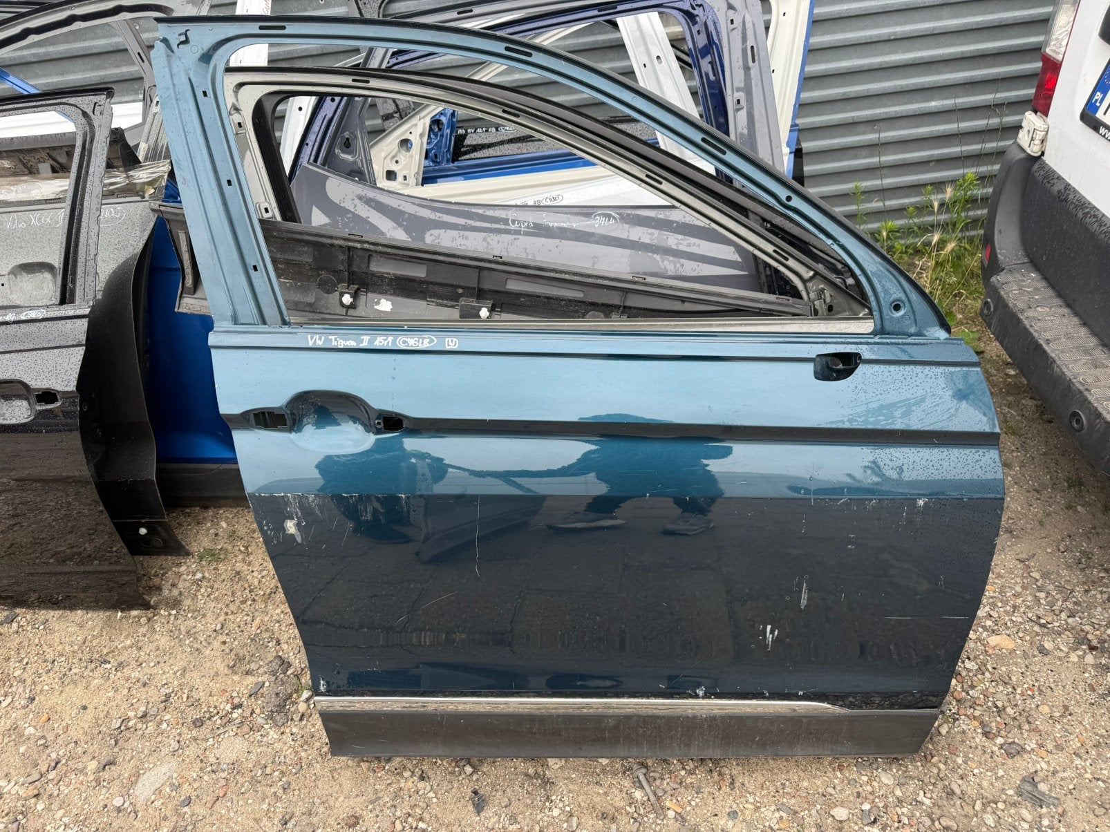 Volkswagen tiguan rechts voor portier deur, Ophalen of Verzenden
