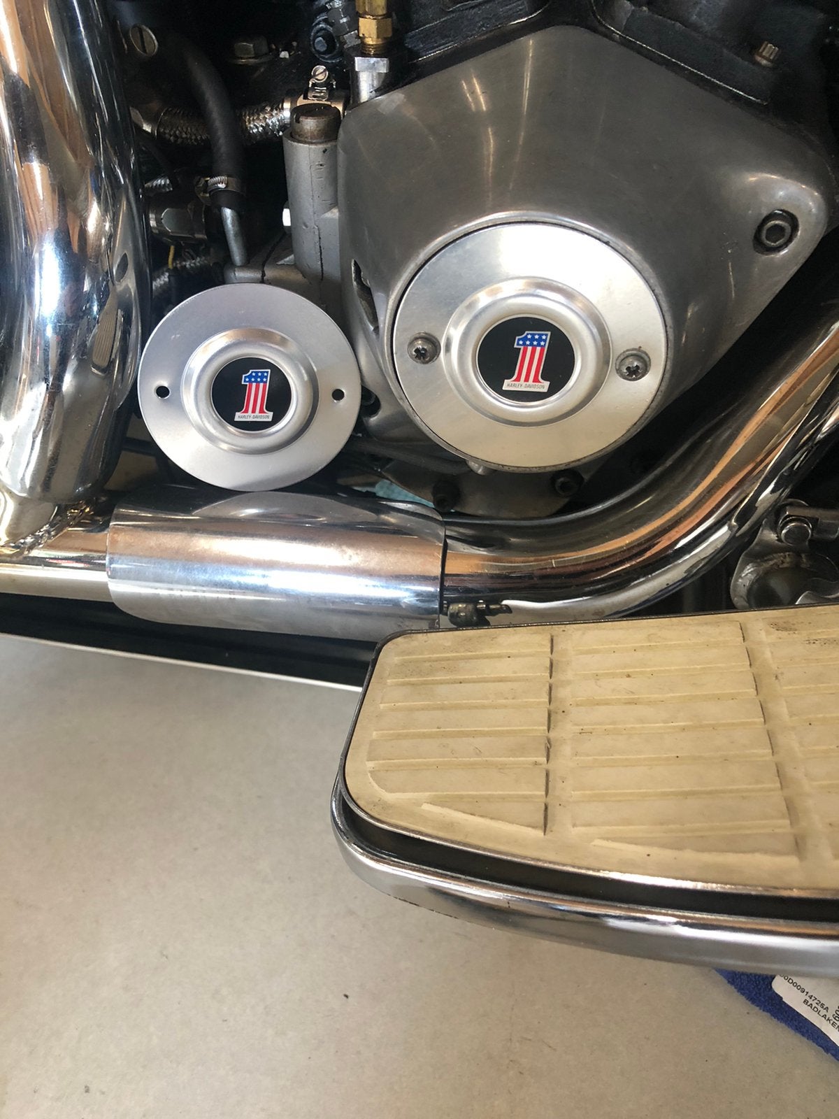 Harley-Davidson flh electra glide amf shovelhead point cover, Ophalen of Verzenden