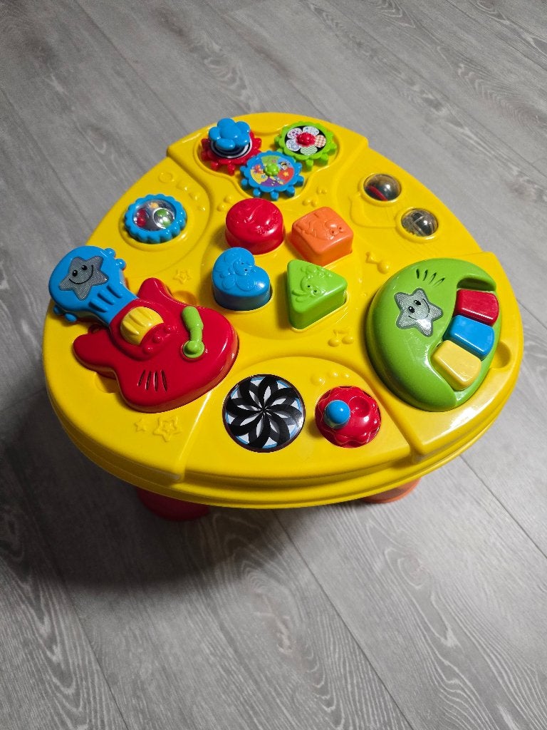 Kleurrijke interactieve educatieve tafel voor kinderen, Ophalen of Verzenden, Zo goed als nieuw