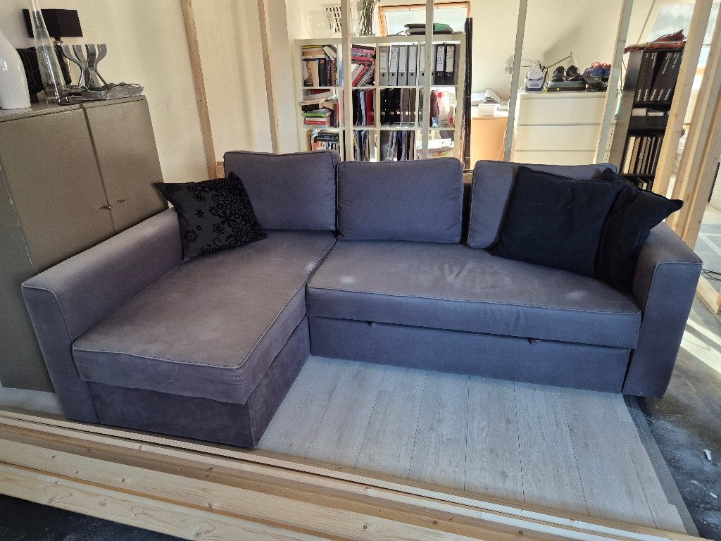 Slaapbank Ikea, Huis en Inrichting, Slaapkamer | Slaapbanken, Ophalen, Gebruikt, 90 cm, Tweepersoons