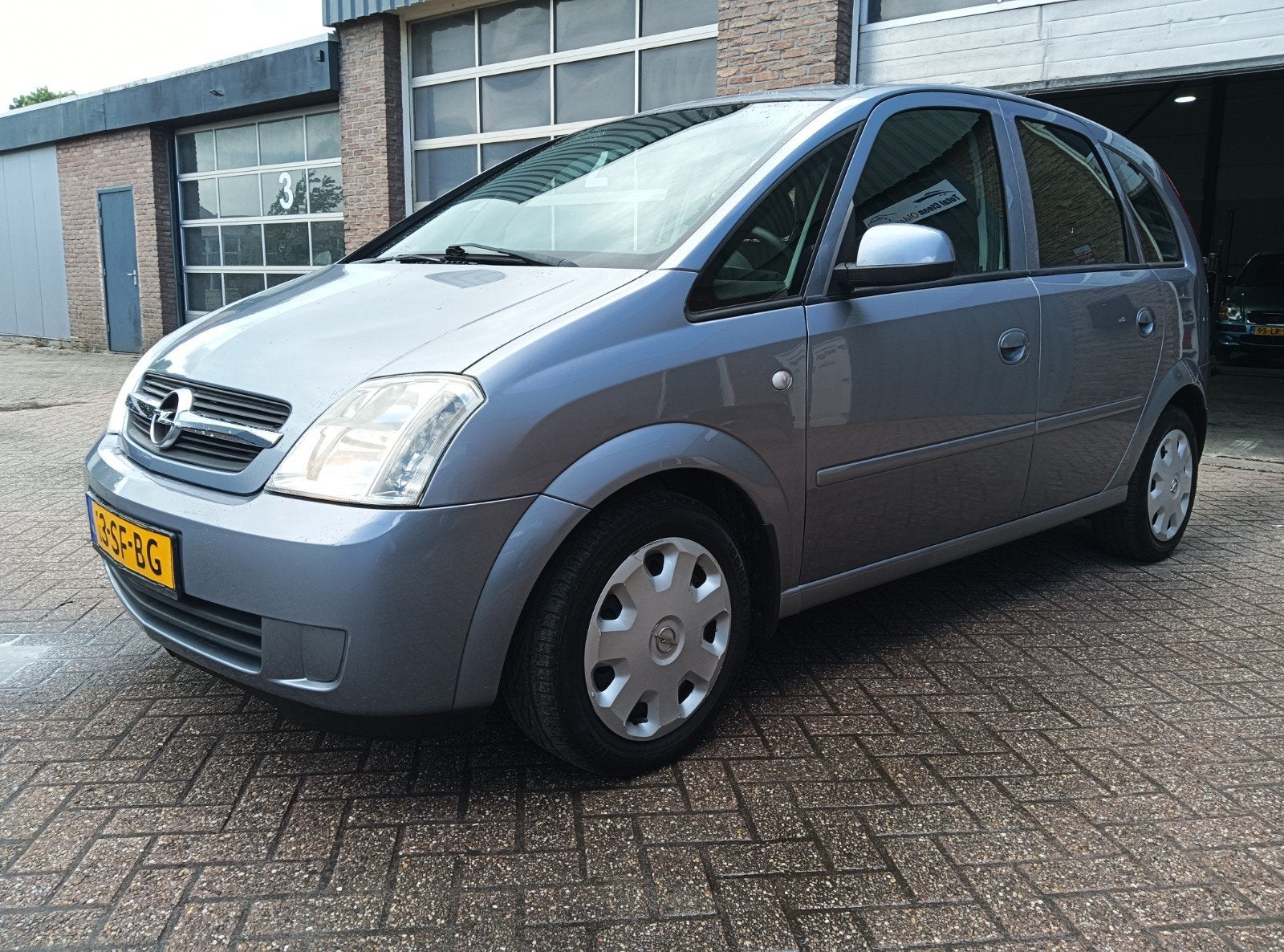 Opel Meriva 1.6 16V 2005 Grijs, Voorwielaandrijving, Stof, 4 cilinders, Elektrische ramen
