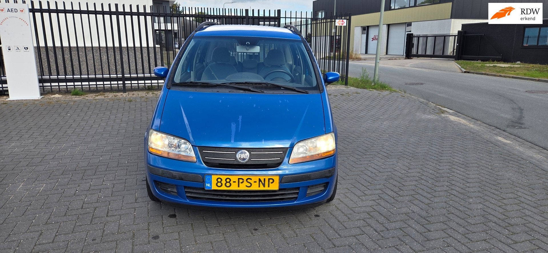 Fiat Idea 1.4-16V Dynamic, Auto's, Voorwielaandrijving, Gebruikt, Idea, Metallic lak