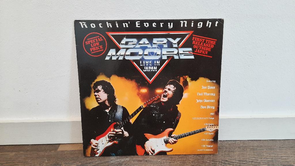 Gary Moore - Live in Japan LP / Vinyl Plaat, Hard Rock, Cd's en Dvd's, Ophalen of Verzenden, 1980 - 1989, Gebruikt, 12 inch