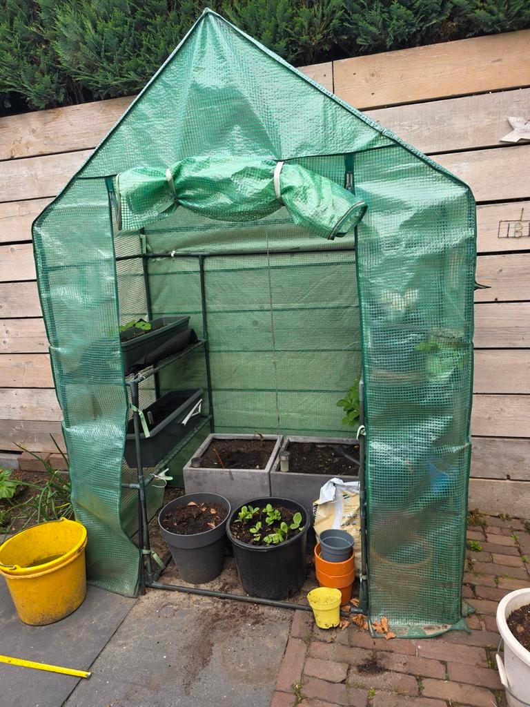 Tuinkas, Ophalen, Glas, Aluminium