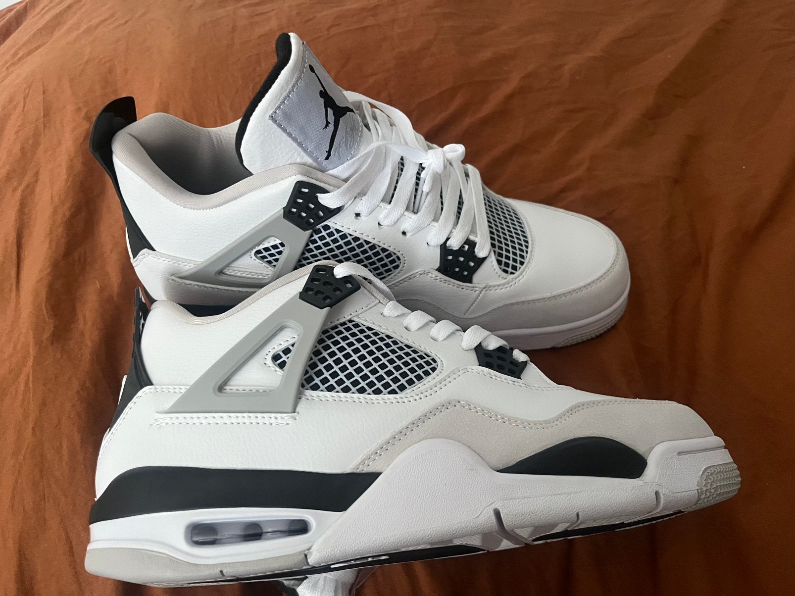 Air jordan 4 Retro Maat 45 Military Black’ NAMAAK, Ophalen of Verzenden, Nieuw, Schoenen