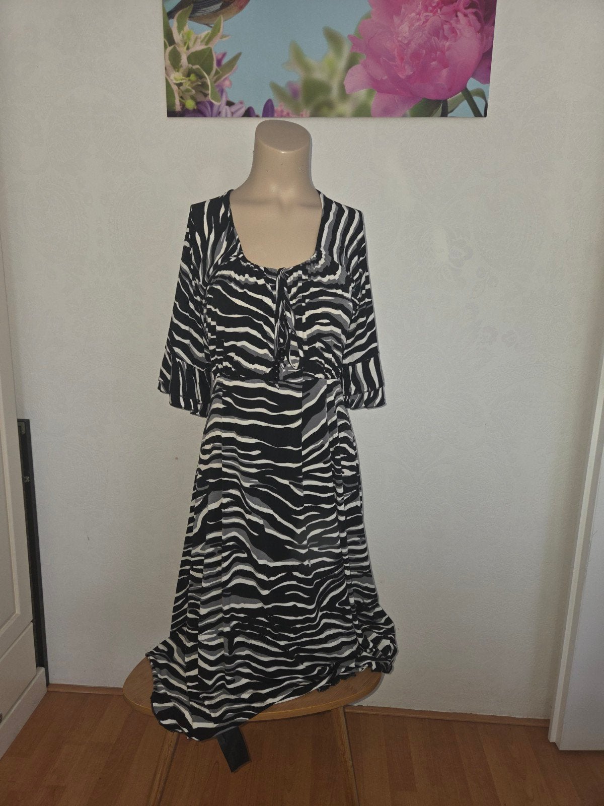 Jurk Joek met Zebraprint, Meerkleurig, Maat 42/44 (L), Ophalen of Verzenden, Zo goed als nieuw