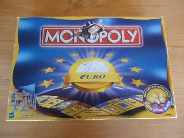 Monopoly Euro, Vijf spelers of meer, Ophalen of Verzenden, Gebruikt
