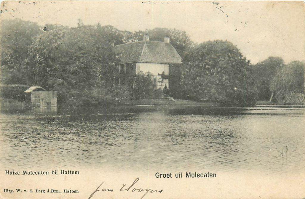 701-359-017 Hattem Huize Molecaten, Verzenden, Voor 1920, Gelderland
