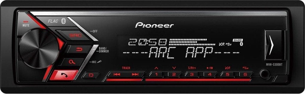 Pioneer MVH-S300BT 200W - Autoradio met Bluetooth, Ophalen of Verzenden, Nieuw