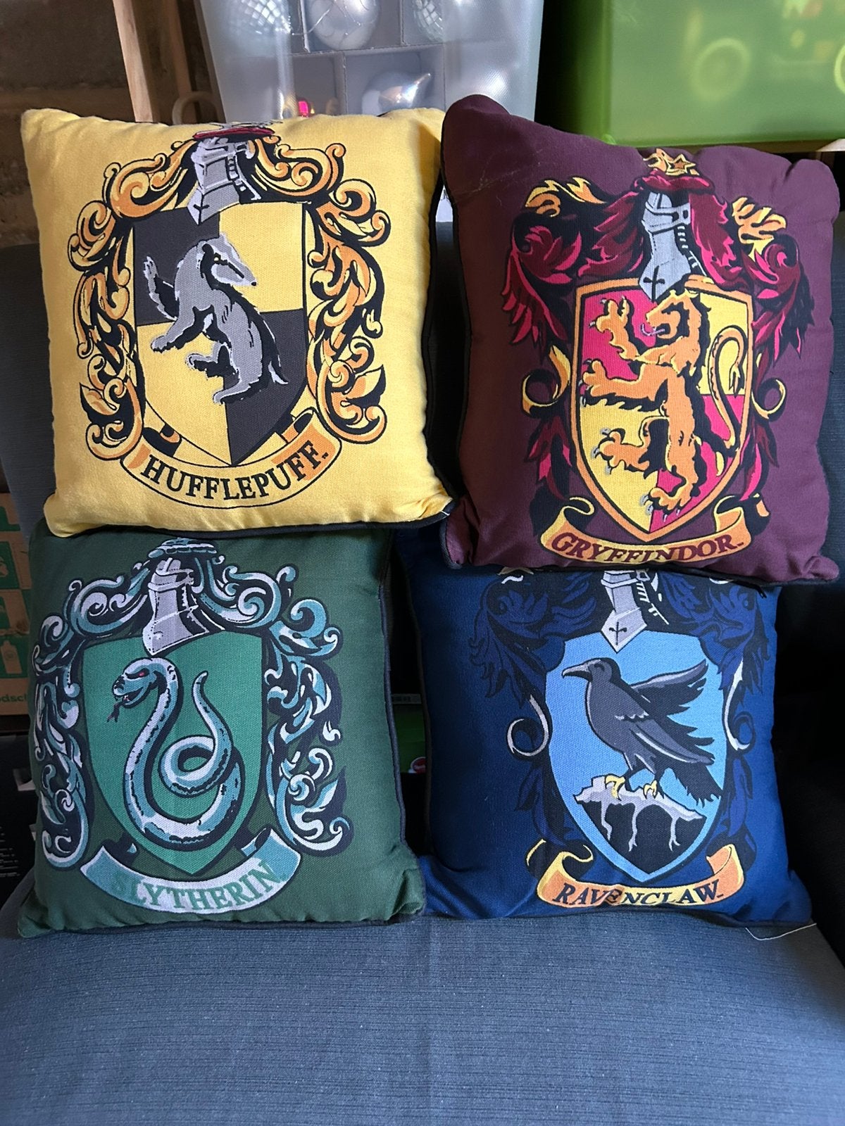 4 kleine sierkussens Harry Potter, Ophalen, Gebruikt, Vierkant