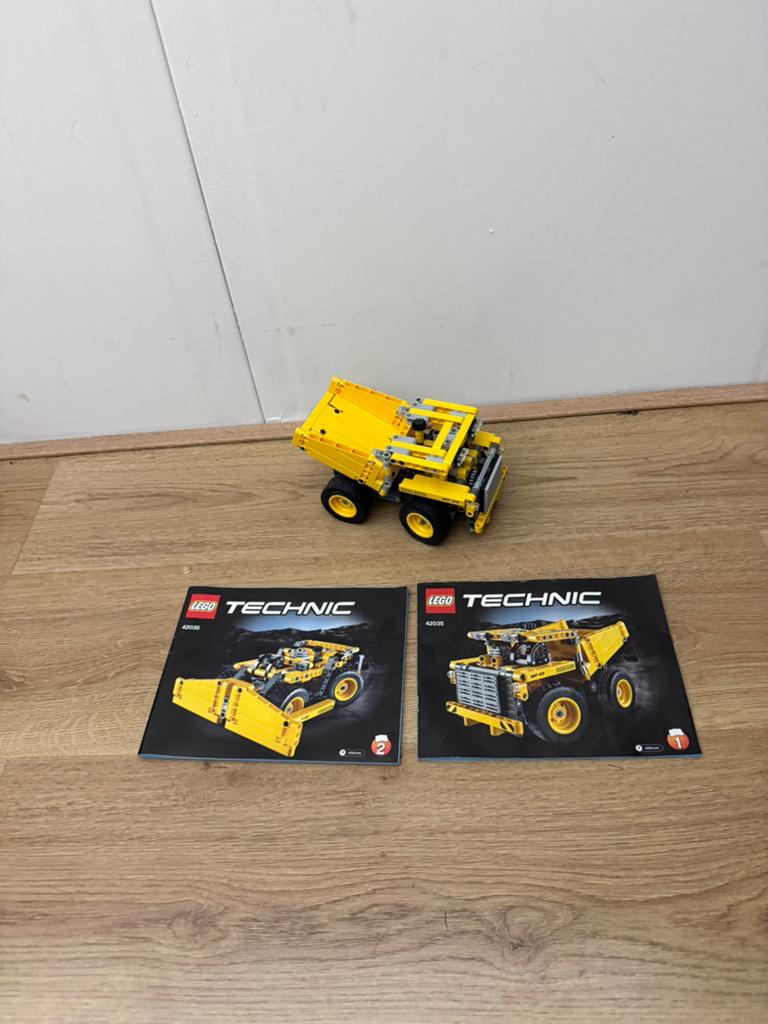 lego technic 42035 muldenkipper, Ophalen, Zo goed als nieuw
