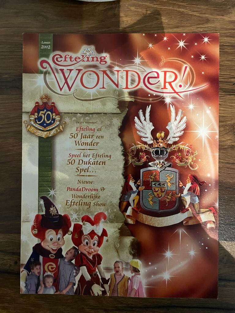 Efteling Wonder! Lente 2002 - 50 Jaar Efteling, Ophalen of Verzenden, Zo goed als nieuw