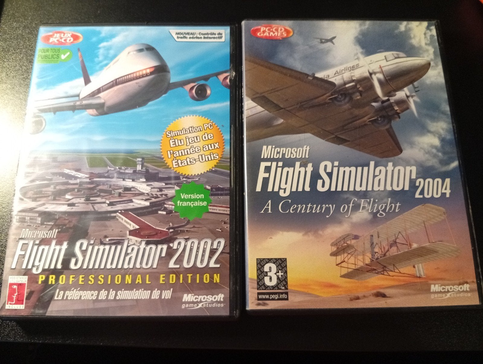 Microsoft Flight Simulator 2002 & 2004, Online, 1 speler, Ophalen of Verzenden, Zo goed als nieuw