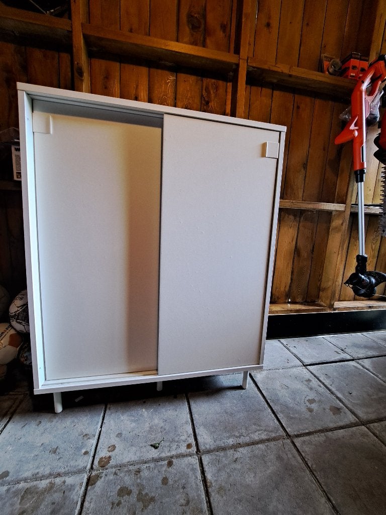 Schoenenkast ikea, Ophalen, Gebruikt, Wit, Ikea