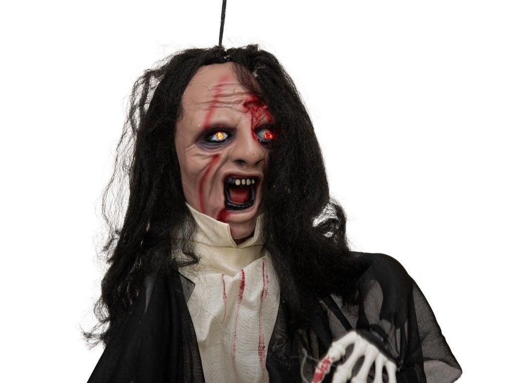 Europalms Halloween animatie spook - 95 cm hangend, Halloween of Griezel, ., Nieuw, Ophalen of Verzenden
