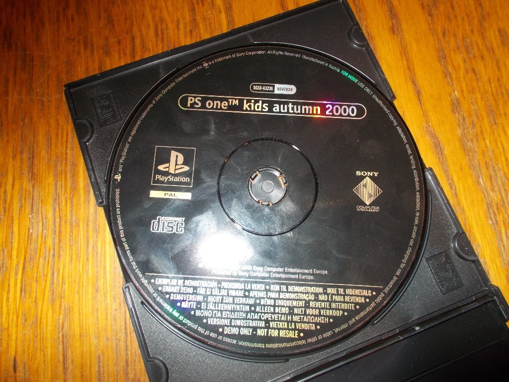 playstation 1 game demo disk, 1 speler, Ophalen of Verzenden, Gebruikt, Vanaf 3 jaar