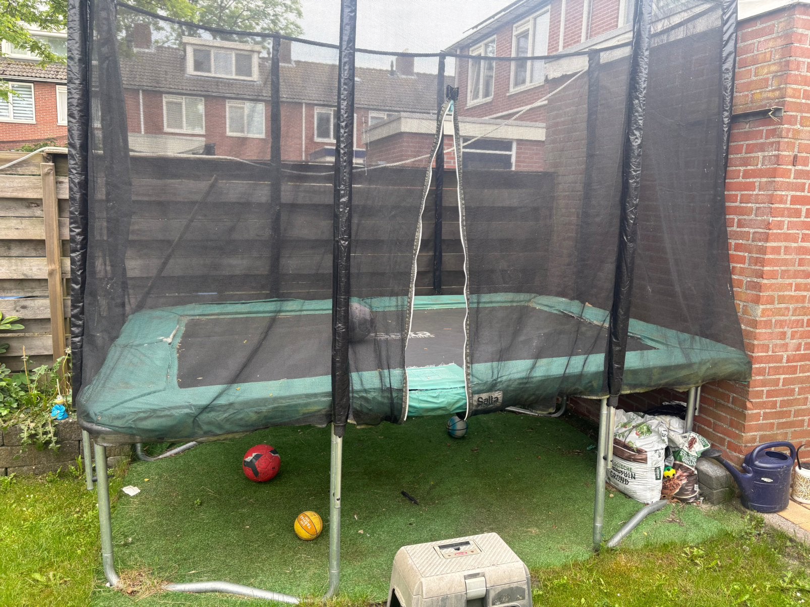 Trampoline Salta Combo 305 x 214, Kinderen en Baby's, Speelgoed | Buiten | Trampolines, Ophalen