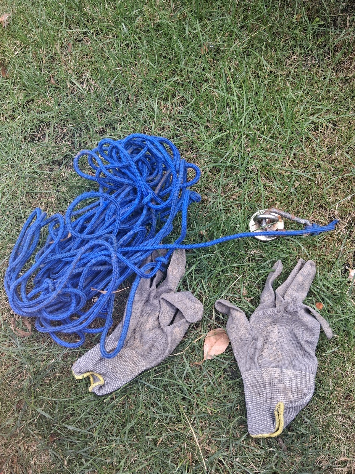 magneet met touw en handschoenen, Ophalen of Verzenden, Nieuw