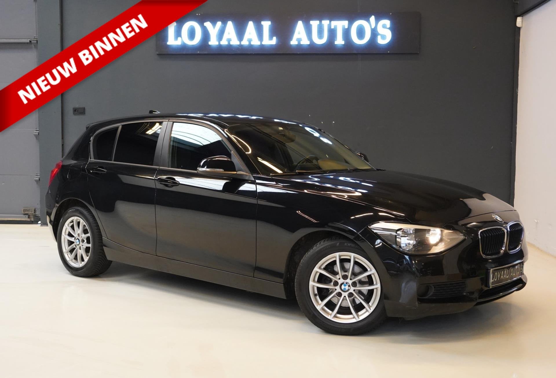 BMW 1-serie 114i EDE | AIRCO | CRUISE | STOEL.VERW | ELEK.RA, 1-Serie, Gebruikt, 4 cilinders, Met garantie (alle)