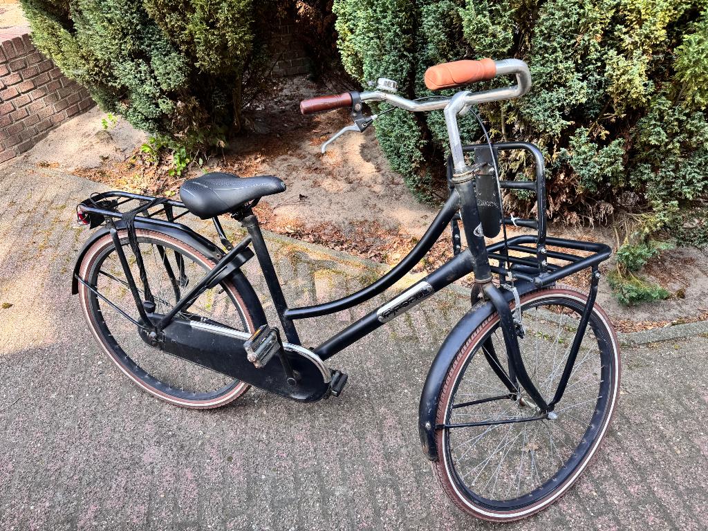 Fiets 26 inch, Terugtraprem, Gebruikt, Handrem, Popal