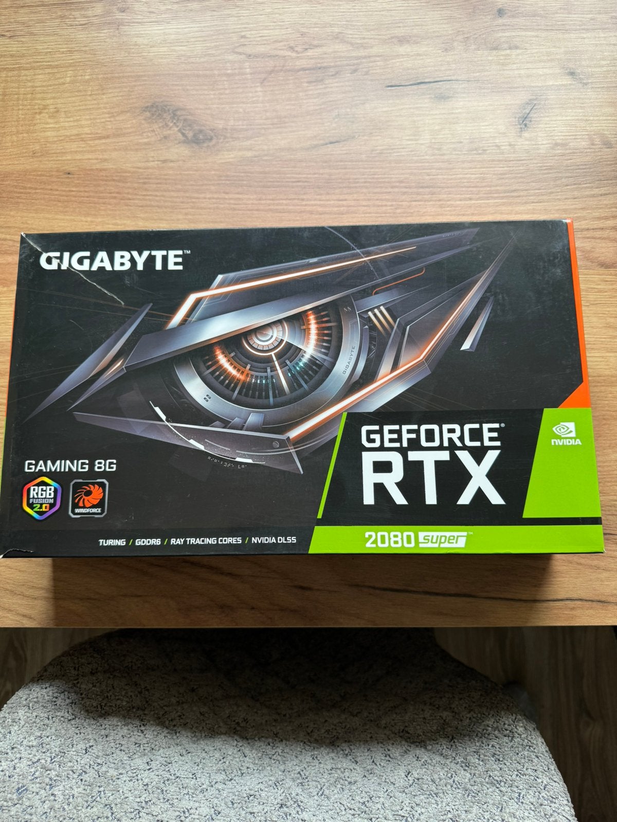 Gigabyte geforce rtx 2080 super 8G, Ophalen, Zo goed als nieuw, GDDR6, PCI-Express 3
