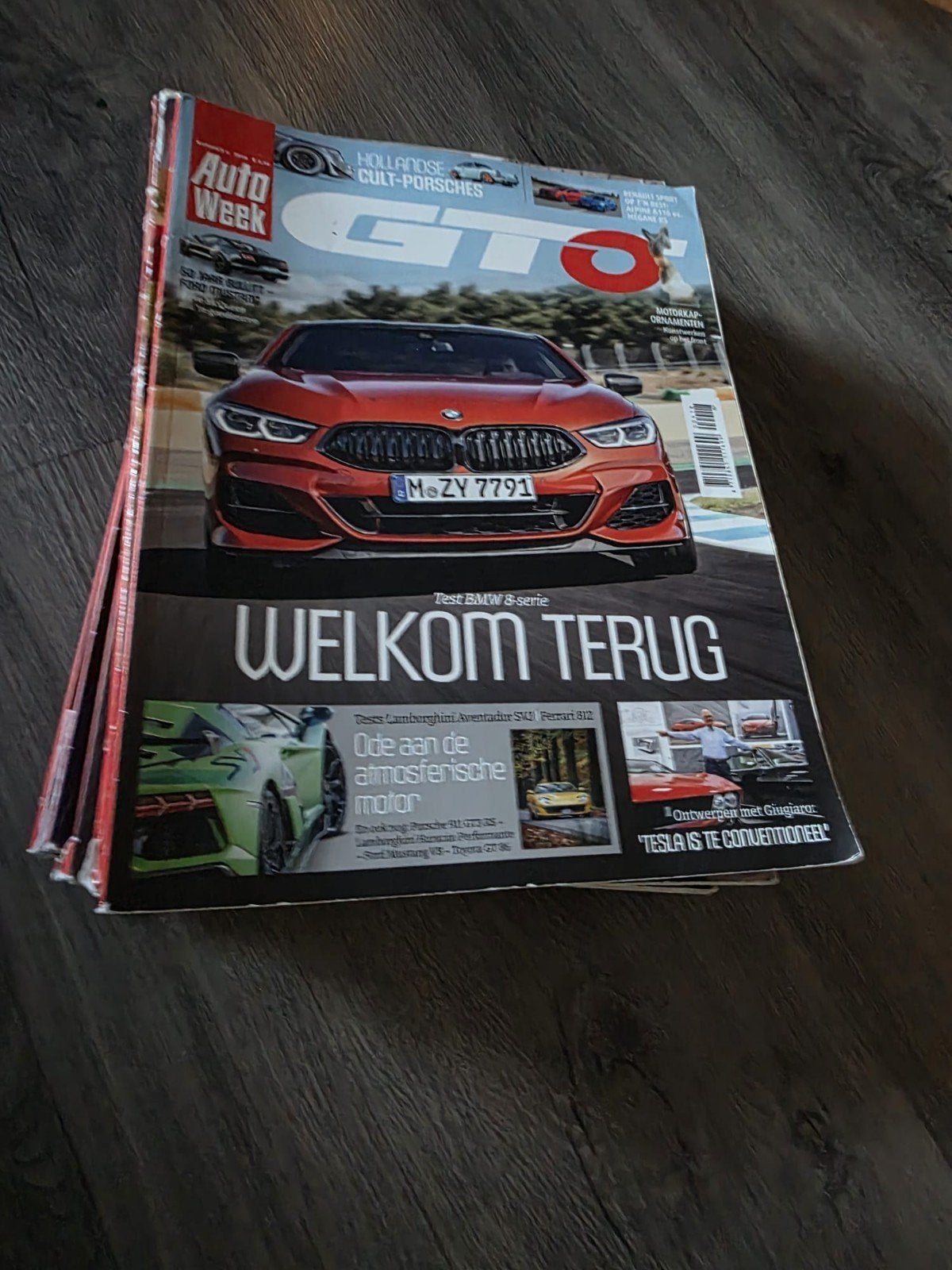 TopGear, AutoWeek, GTO magazines - diverse edities, Ophalen of Verzenden, Gelezen, Overige typen