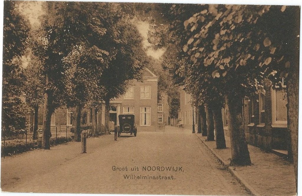 ANSICHTKAART NOORDWIJK   Wilhelminastraat, Verzamelen, Ansichtkaarten | Nederland, Verzenden, Ongelopen, Zuid-Holland