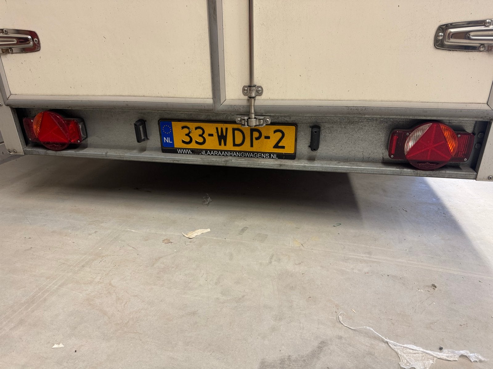 Humbaur gesloten aanhangwagen - Zo goed als nieuw, Ophalen of Verzenden, Zo goed als nieuw