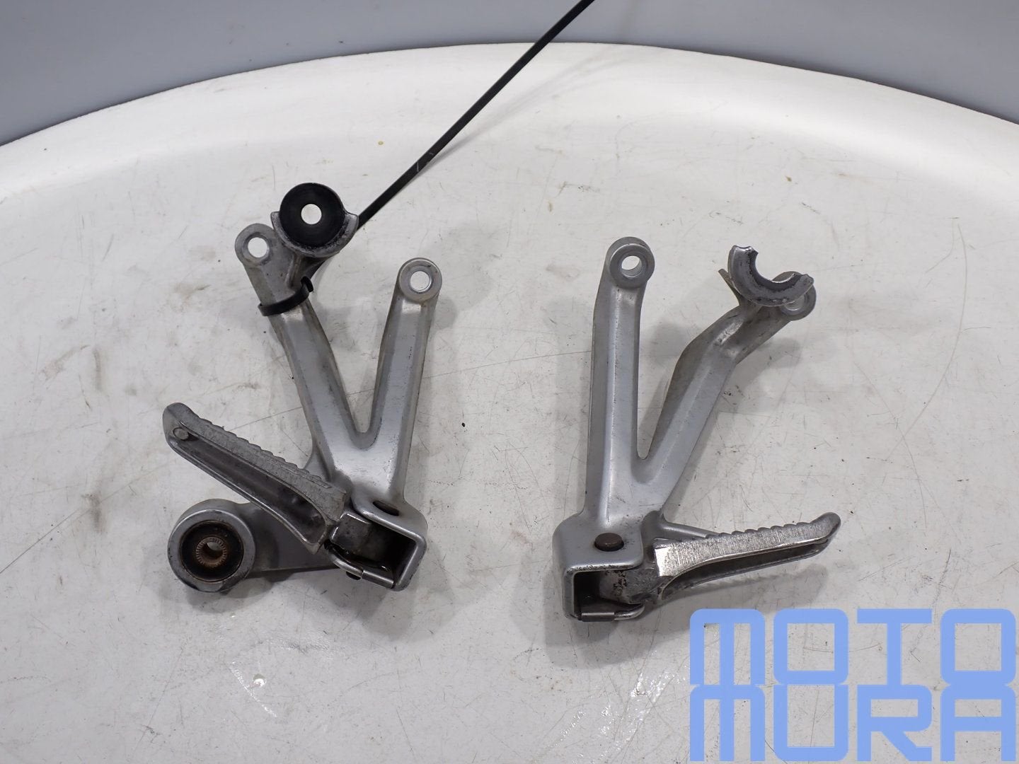 Duo voetsteunen voor de Suzuki GSXR 600 & 750 SRAD 1996 2000, Gebruikt, -, -, Ophalen of Verzenden