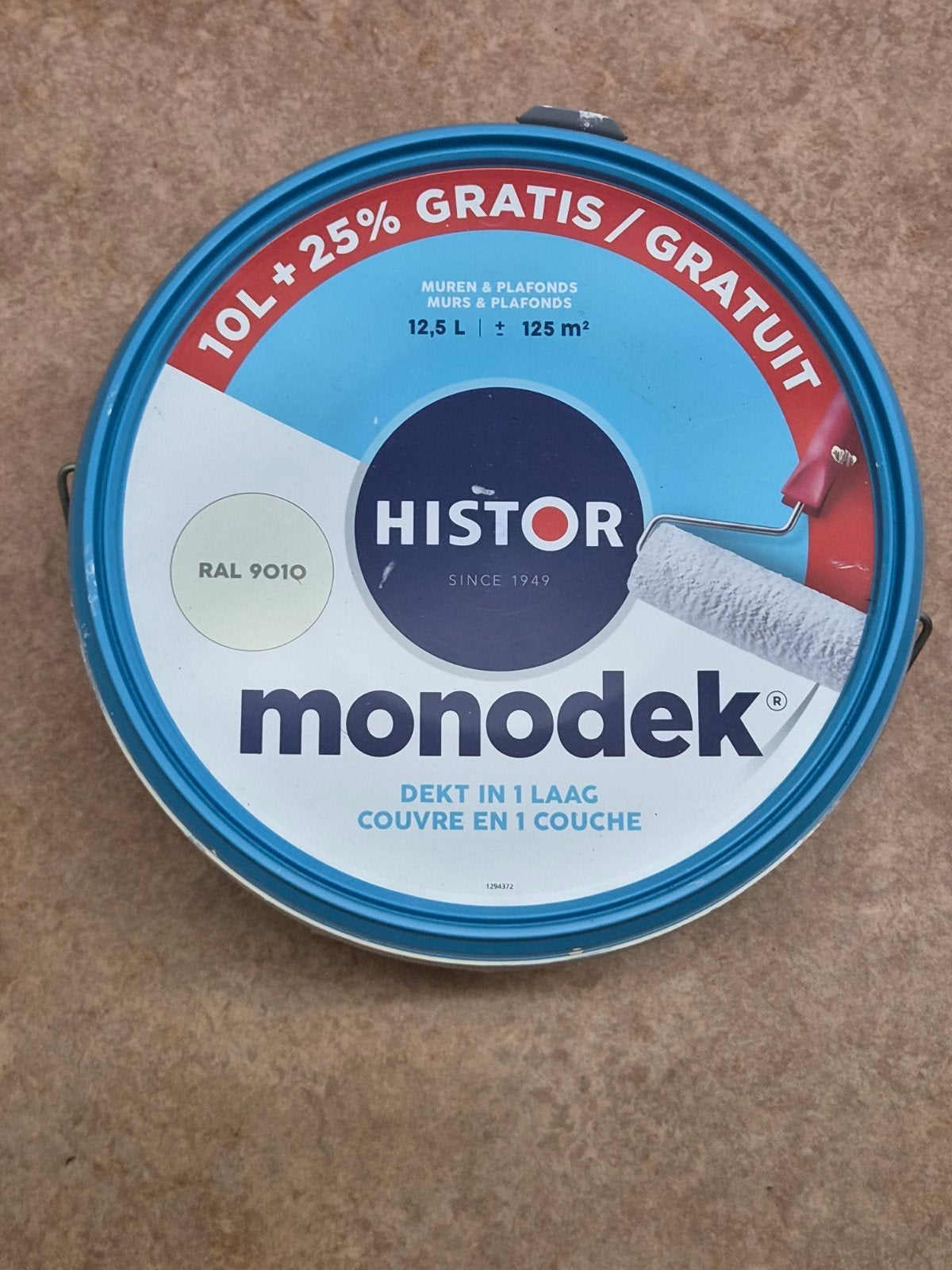 Histor monodek saus ral 9010, Ophalen, Nieuw, Wit