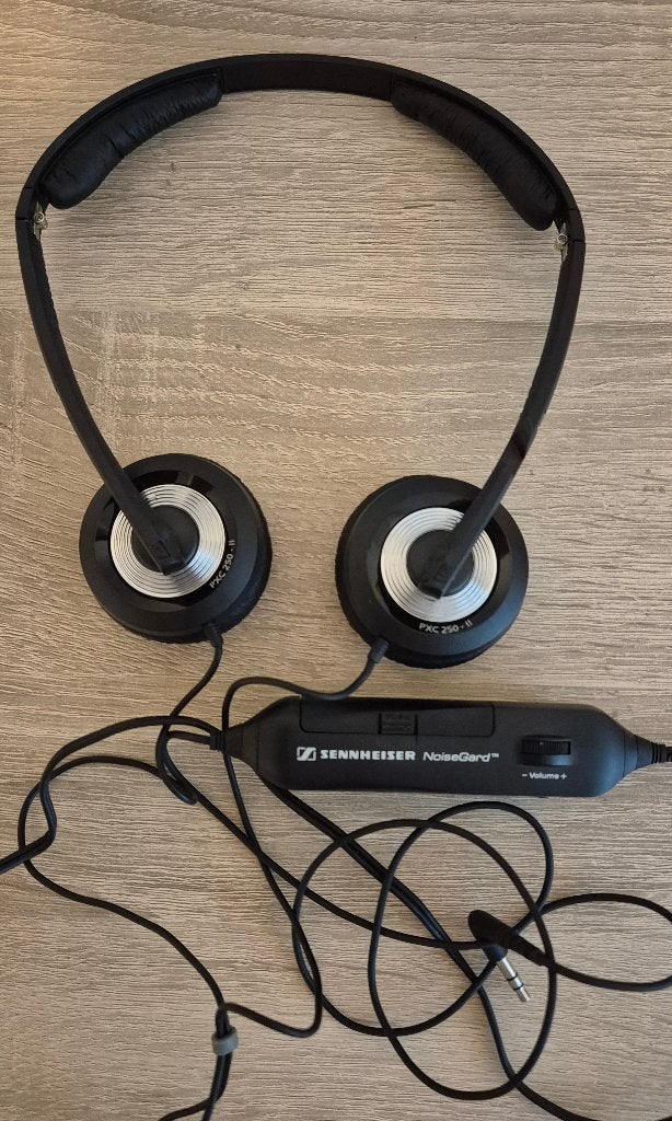 Sennheiser PXC 250-II - On-ear koptelefoon ANC, Gebruikt, Sennheiser, On-ear, Ophalen of Verzenden