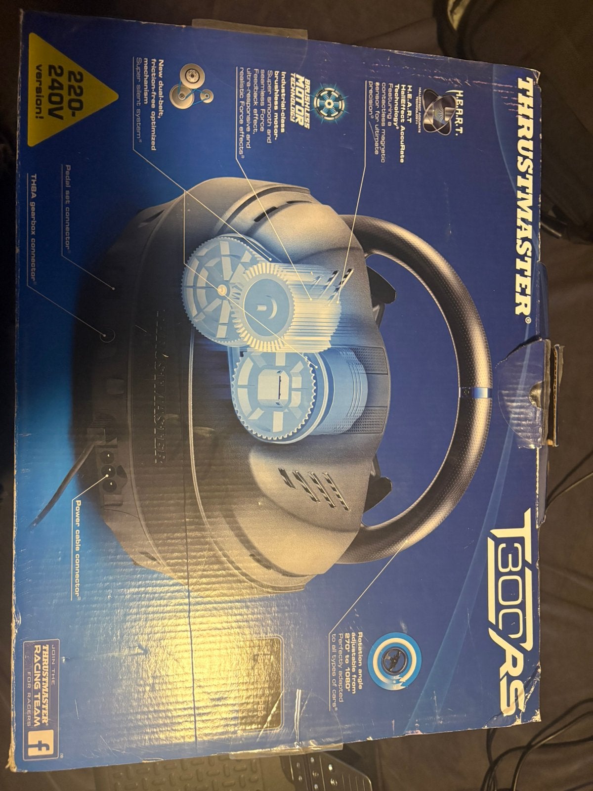 Thrustmaster t300rs stuur en pedalen ps4/ps5, Computers en Software, Joysticks, Ophalen, Gebruikt