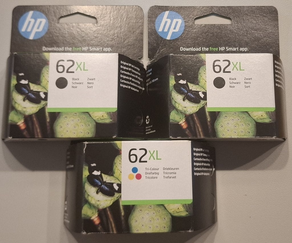 3x Originele HP inkt cartridge, Ophalen of Verzenden, Nieuw, Cartridge, HP (ORIGINEEL)