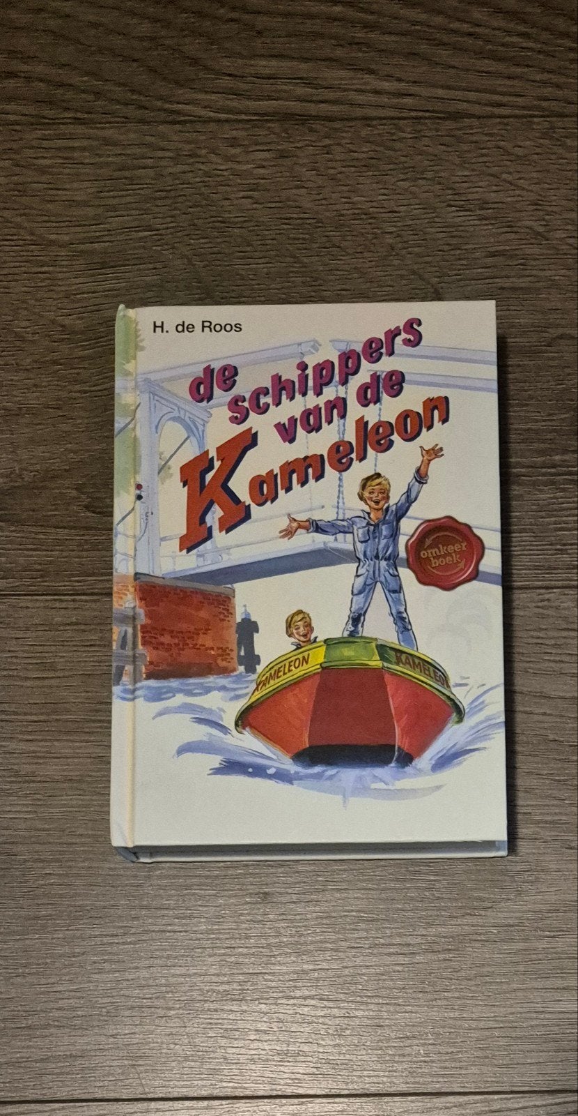 De Schippers van de Kameleon / Kameleon Ahoy! (Omkeerboek), Ophalen of Verzenden, Zo goed als nieuw, H. de Roos, Fictie algemeen