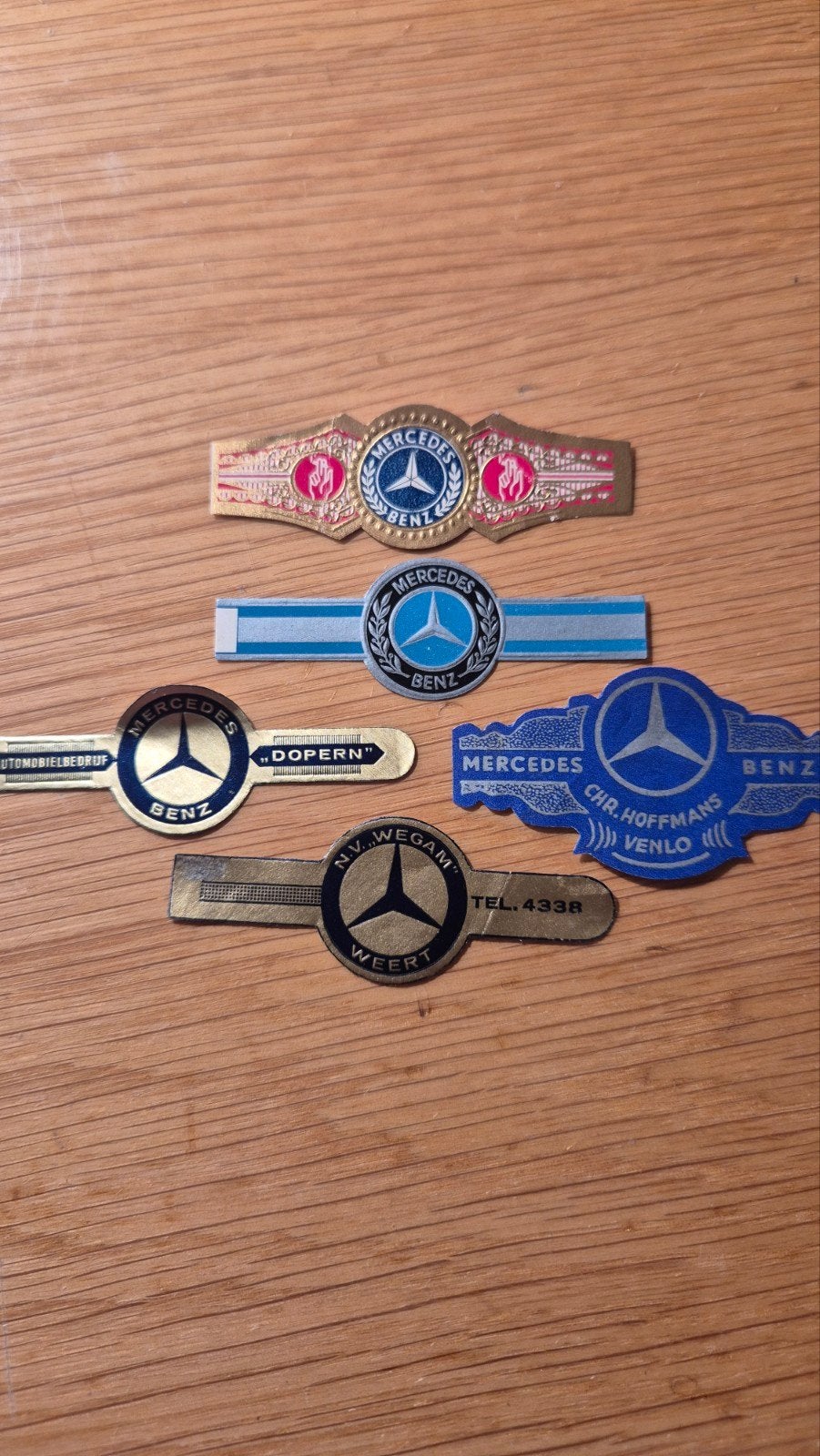 Sigarenbanden, Ophalen, Zo goed als nieuw, Sigarenbandjes