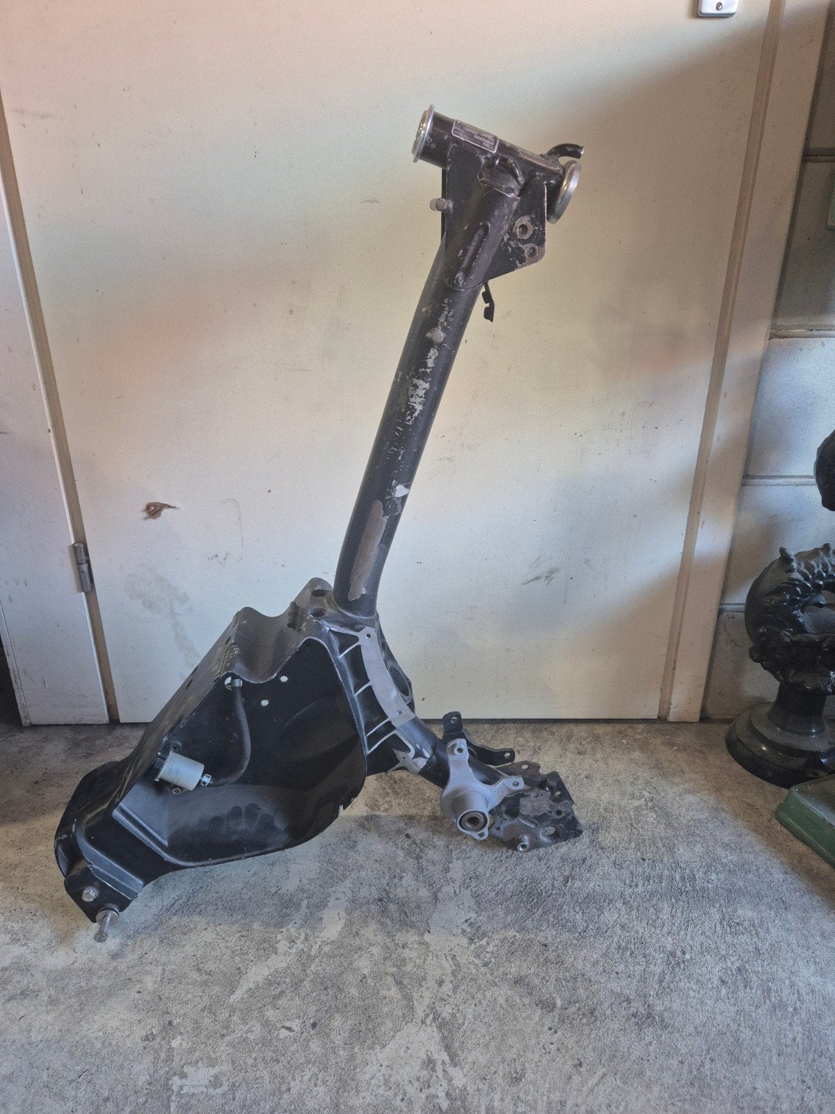 Frame met Nederlands motorkenteken, Zündapp 529-02, 80 cc, Ophalen, Gebruikt, Frame