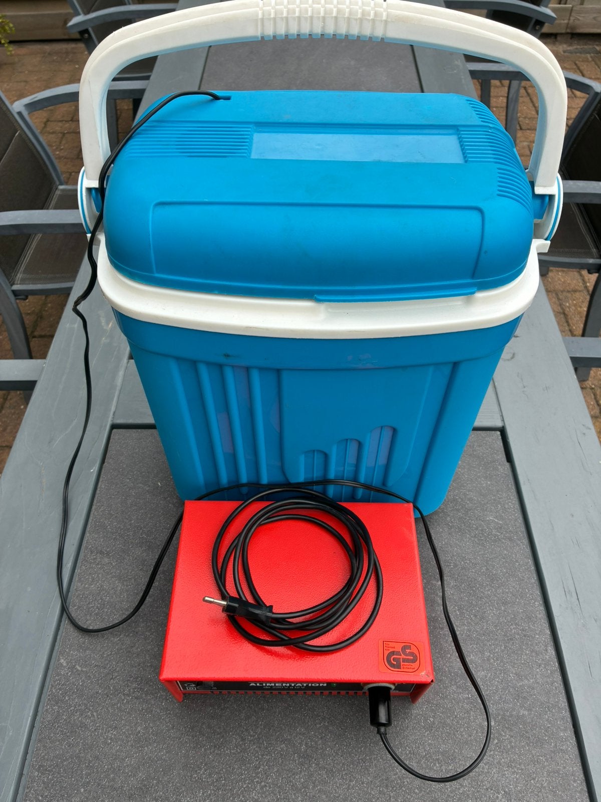 Klassieke koelbox met trafo, Ophalen, Gebruikt, Koelelement