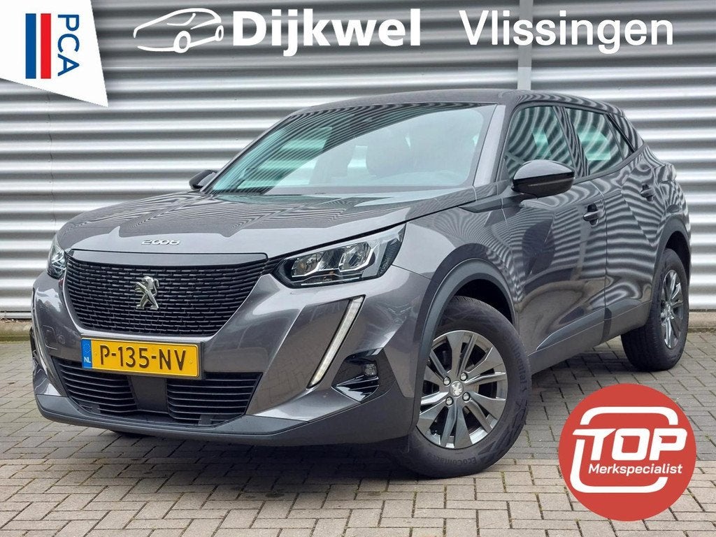 Peugeot 2008 SUV 1.2 100 Active Pack Nav/Cam/Trekhaak, Auto's, Peugeot, Te koop, ABS, Achteruitrijcamera, Airbags, Airconditioning