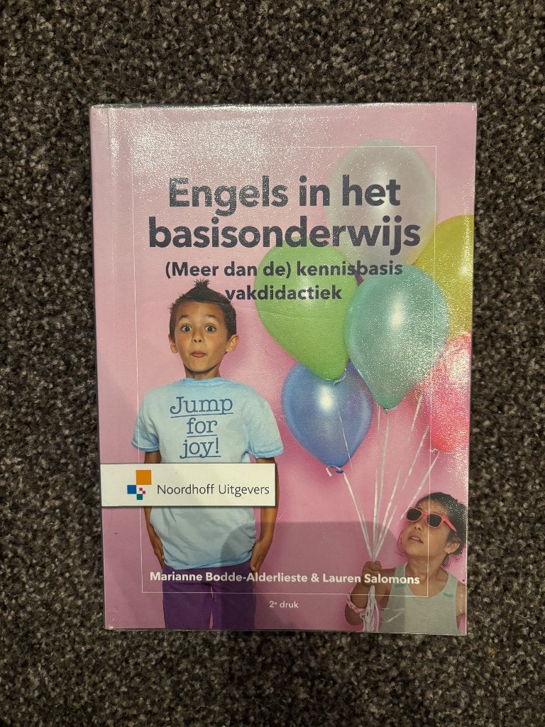 Engels in het basisonderwijs - Vakdidactiek 2e druk, Boeken, Marianne Bodde-Alderlieste & Lauren Salomons, Zo goed als nieuw, Gamma