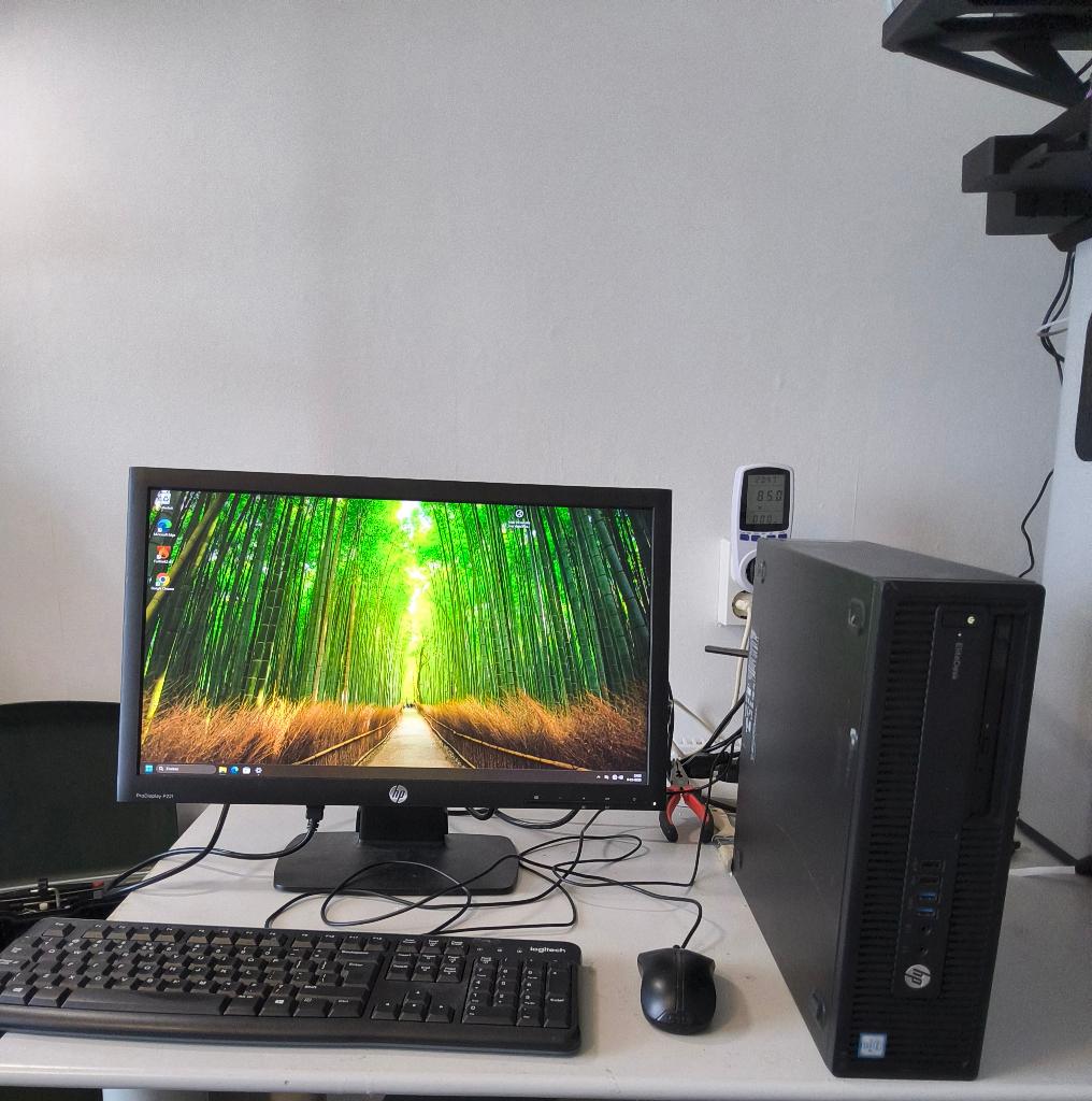HP EliteDesk 800G2 SFF, Computers en Software, Desktop Pc's, Met monitor, Hp, 64 GB of meer, Ophalen of Verzenden