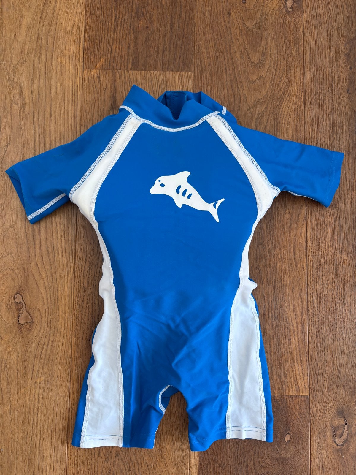 Blauw UV-zwempakje / zwemband / bandjes voor kinderen, Ophalen, Gebruikt, Badpak, Overige maten